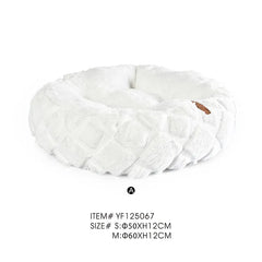 Donut Plush Dog Bed Cat And Dog Bed