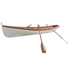 HomeRoots 41 In. x 147.5 In. x 27.5 In. Clinker Built Whitehall Row Boat Dinghies