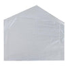 10' x 20' White Canopy Entrance Panel with Zippers (Front Panel)