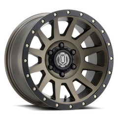 Icon Vehicle Dynamics 2017858347Br 17 X 8.5 Compression 6 X 5.5In 4.75Inbp 0Mm Offset- Bronze