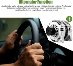 Scitoo OE Replacement Vehicle Alternators 10.63 x 8.66 x 7.87 Inches