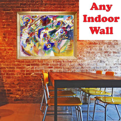 Ceramic Tile Mural-John Sargent City Kitchen Tile Mural 17. 25.5" w x 17" h using (24) 4.25 x 4.25 ceramic tiles