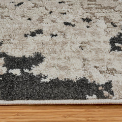Solaris Area Rug, Argent Charcoal, 8'8" x 13'