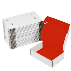 Ucanpack Heavy Duty Boxes For Moving Red Deluxe Mailer Box Large, 17 1/8 x 11 1/8 x 3" - 25 Pcs