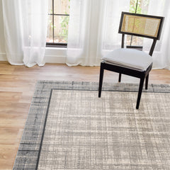 Eden Area Rug, Adelle Gray, 8'8" x 13'