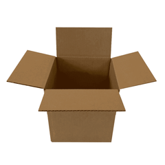 UOFFICE Foldable Single Wall Standard Shipping Boxes, 24" x 24" x 24", 10 Count, 1 Pack