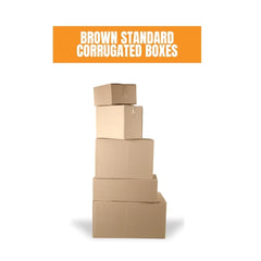 SSBM Double Wall Boxes 20" x 14" x 10" Kraft 15/Bundle