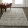 Nourison Perris Solid Charcoal 3'9" x 5'9" Area Rug, (4x6)