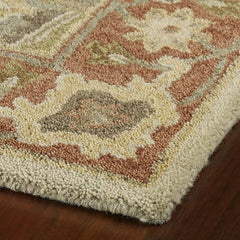 Kaleen Solomon Collection - Gold 4' x 6' 100% Wool Rug
