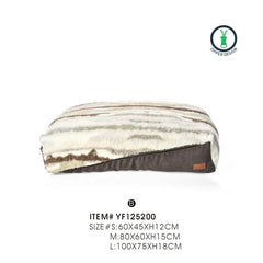 Luxury Pet Bed Plush Velvet Warm Pet Bed
