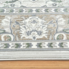 Sasha Area Rug, Adryan Beige Green, 7'10' x 10'