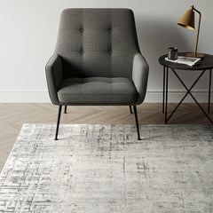 Divina Area Rug, Aloma Cream & Gray, 7'10" x 10'