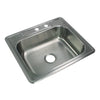Transolid 25'' L x 22'' W Drop-in Kitchen Sink