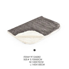 Corduroy Pet Blanket Soft Warm Cat Dog Blanket