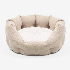 Oval Bed in Sandstone