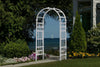 Vita 39 in L x 23 in W x 81 in H Athens Vinyl Arbor, White, VA68111