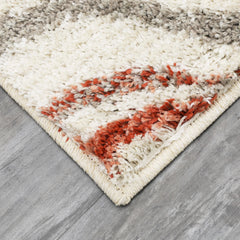 Mohawk Laguna Tribal Diamond Coral Area Rug, 5' x 8'