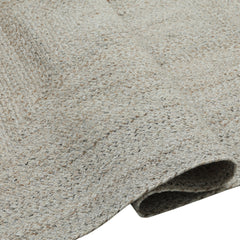 Obeetee Layla Braided Area Rug, Tan, 5' x 7'6'