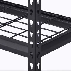 Muscle Rack 30"W x 12"D x 60"H 5-Tier Steel Shelving; 500 lb. Capacity per Shelf; Black