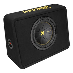 Kicker 50TCWC102 Car Subwoofer, Black, 21.50 x 7.90 x 15.00 inch