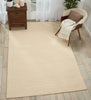 Nourison Perris Solid Charcoal 3'9" x 5'9" Area Rug, (4x6)