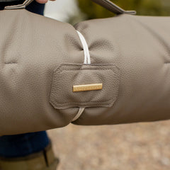 Travel Mat in Camel Rhino Faux Leather
