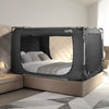 YAVIL Bed Tent Full Size Portable Pop up Privacy Sleeping 3 Doors Bed Tent Net 75 x 54 x 47in 10lb