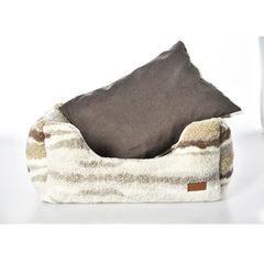 Chenille Pet Bed Comfy Plush Dog Bed