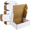 Ucanpack Heavy Duty Deluxe Mailer Box (200lb Test) Large Cardboard Moving Box White, 17 x 11 x 4" - 25 Pcs