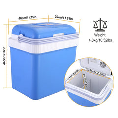 iMounTEK Portable Refrigerators, Plastic White, 15.75 x 11.81 x 17.32 inches