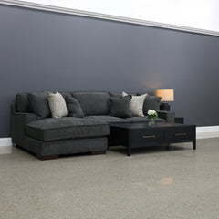 Gembrook LHF Sofa Chaise Dark Grey