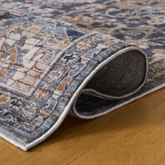 Safavieh Sutton Area Rug, Navy Brown, 6' x 9'