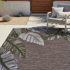 Laguna Indoor/Outdoor Area Rug, Molokai Natural, 6'6" x 9'6"
