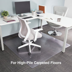 Staples Standard 60 x 60 Rectangular Chair Mat 28590
