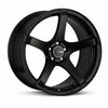 18 x 8 in. 5 x 114.3 in. Bolt Pattern 72.6 mm Bore 40 mm Offset Kojin Dia Wheel, Matte Black