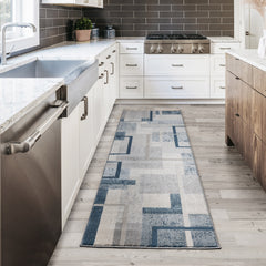 Eden Area Rug, Abstract Geo, 5'3' x 7'