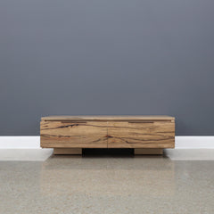 The Marri Wood Black Coffee Table