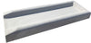 NuCast Precast Concrete Splash Block for Water and Rain Drainage from Home, Gutter, Downspout 3" high x 11" wide x 30" long Solid Concrete
