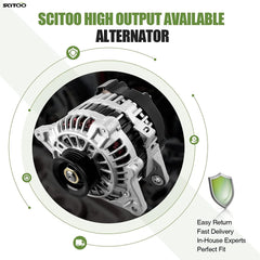 Scitoo OE Replacement Vehicle Alternators 10.63 x 8.66 x 7.87 Inches