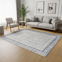 Eden Area Rug, Adelle Gray, 5'3" x 7'