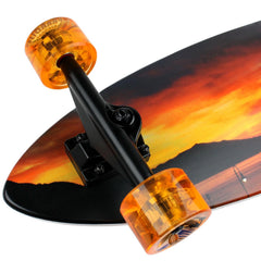 Paradise Longboard White Sunset 9.5" x 39.5"