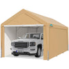 Advance Outdoor 10 x 20 x 95-11 White Heavy Duty Carport