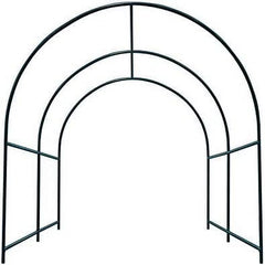 Steel Garden Arch Metal Garden Arch Multi-Size Climbing Plants Arch Arbor (6.5'x 7' x 7.2')