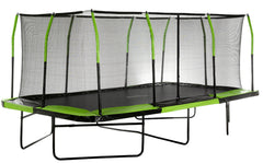 Upper Bounce Mega 10' x 17' Trampoline with Safety Enclosure