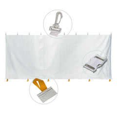 Party and Canopy Tent Premium Blockout Sidewall Kit, 30' x 40'