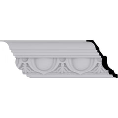7 3/8"H x 6 1/8"P x 9 5/8"F x 94 1/2"L, (7 3/8" Repeat), Artis Crown Moulding