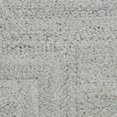 Obeetee Layla Braided Area Rug, Gray, 7'9' x 9'9'