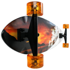Paradise Longboard White Sunset 9.5" x 39.5"
