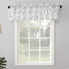 No. 918 Rod Pocket Sheer Valances, 50" x 17", Adult