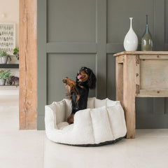High Wall Bed For Dogs in Boucl茅